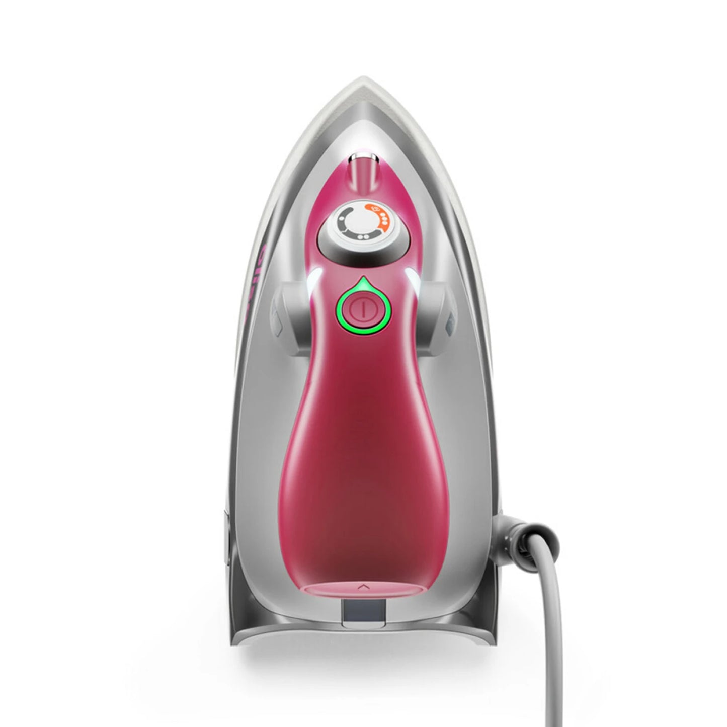 Oliso Mini Iron with Trivet- Raspberry