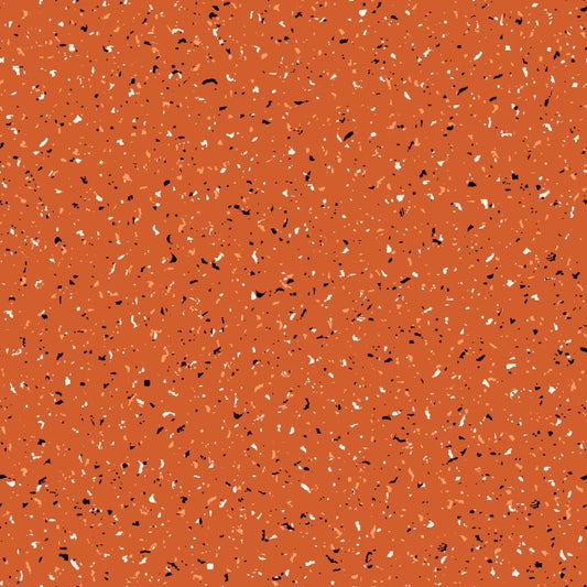 Goth Gardens- Orange Texture: Sold by the 1/2 yard