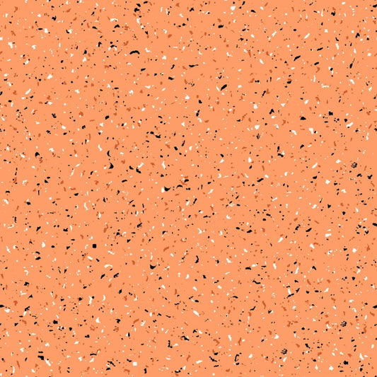 Goth Gardens- Light Orange Texture: Sold by the 1/2 yard