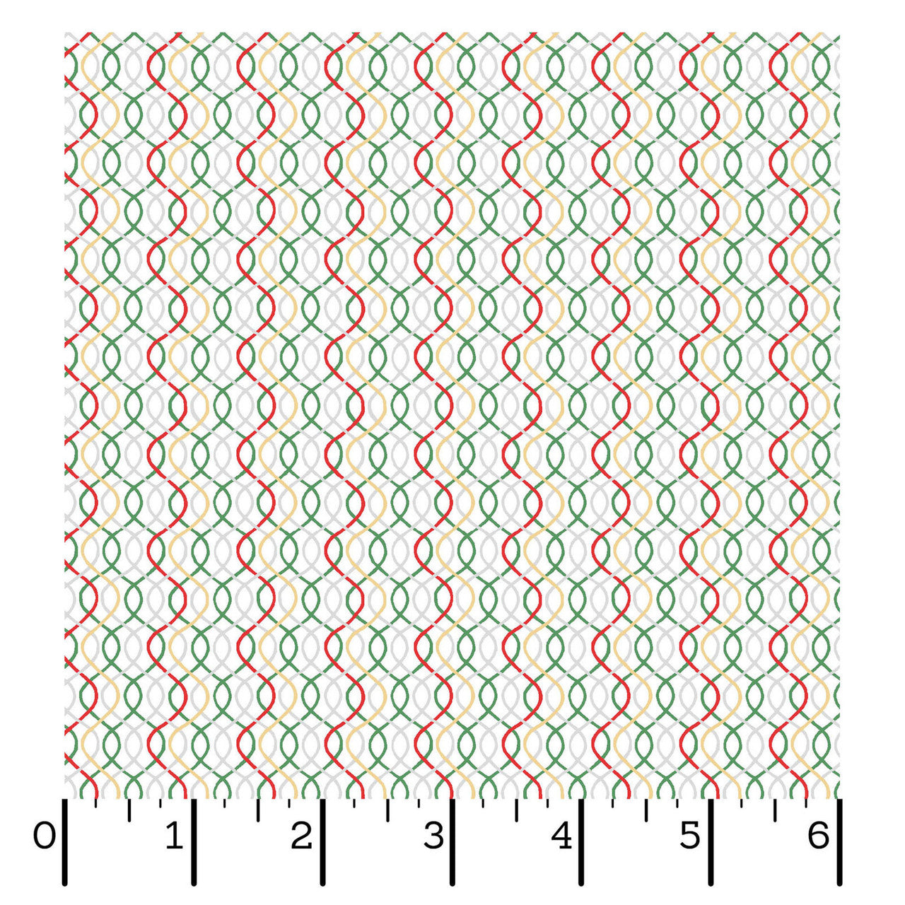 Merry Mix- Metallic White Geometric: Sold by the 1/2 yard