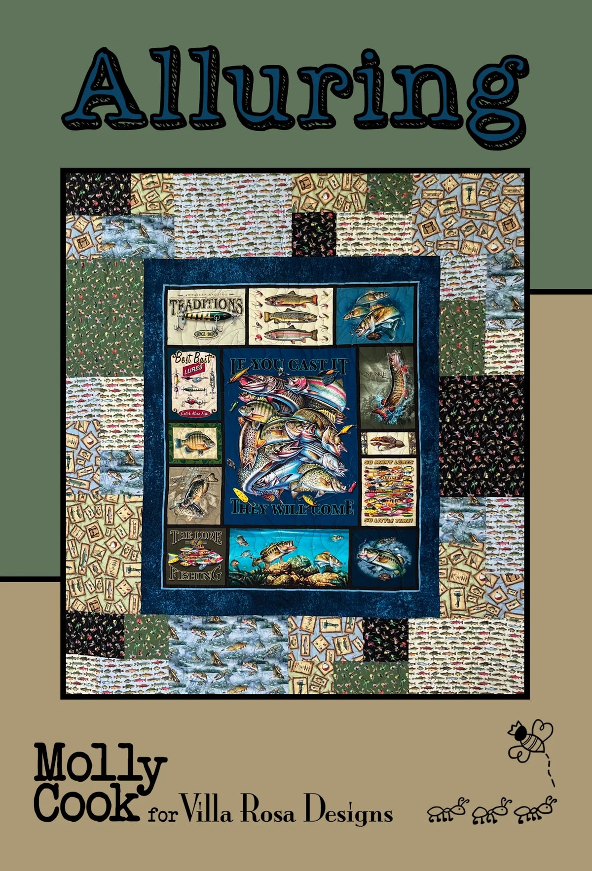 Alluring Quilt Pattern (Cardstock)