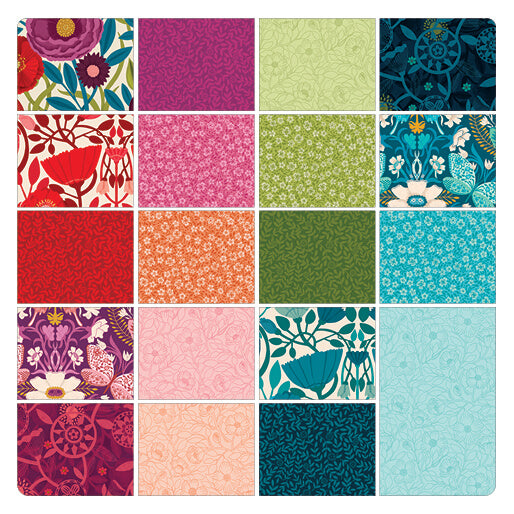 Mirrors 10x10 Layer Cake: 42 Pc