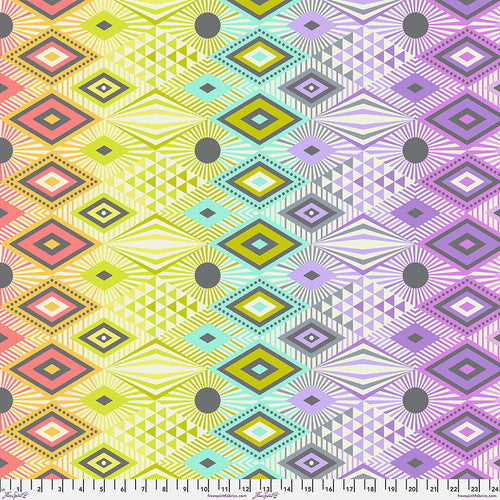 Tabby Road Deja Vu- Disco Lucy Prism- MINKY: PRE-ORDER, Sold by the 1/2 yard.
