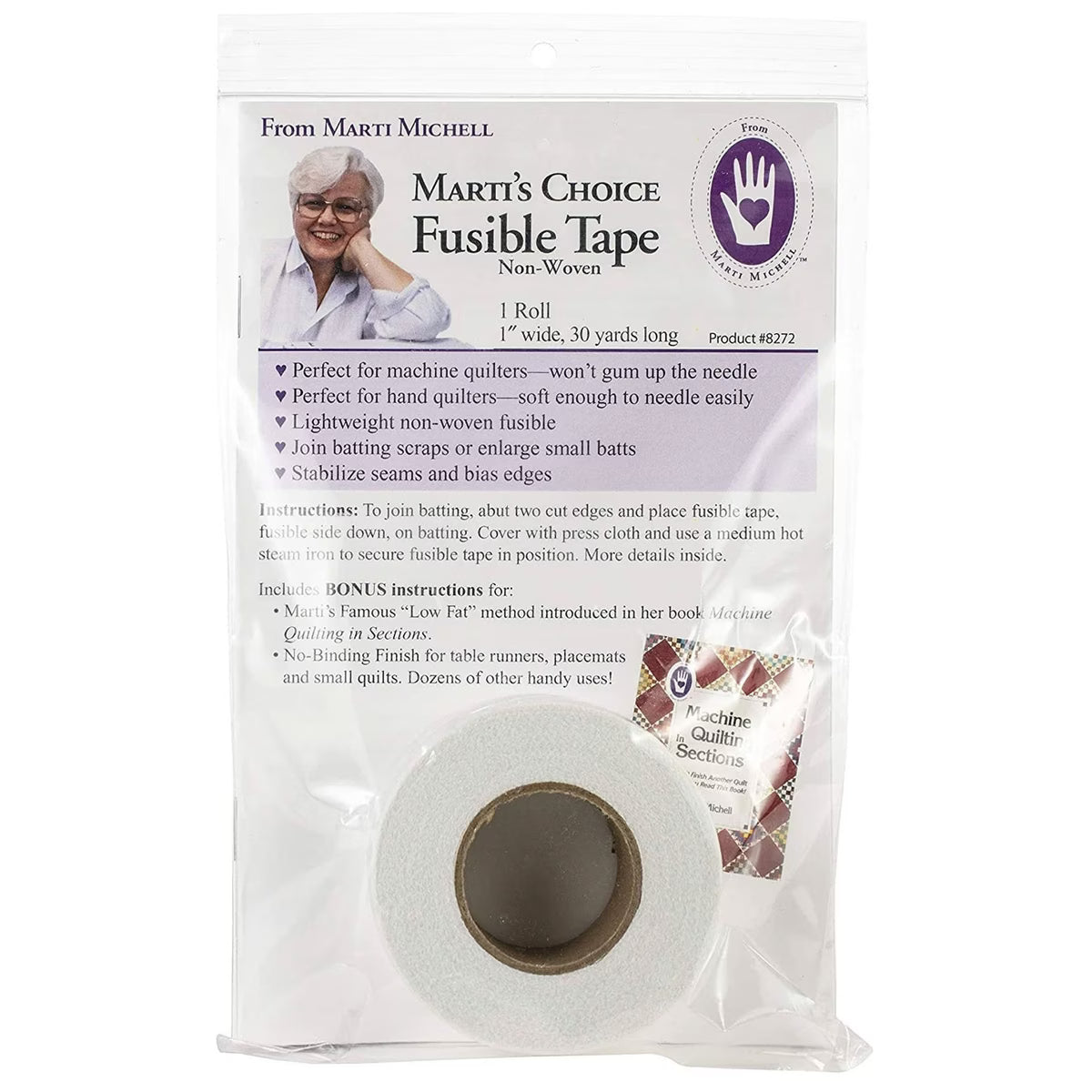 Marti's Choice Fusible Tape - Non-Woven: 1in x 30 yards