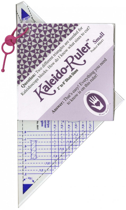 Small Kaleidoscope Ruler: 2in to 8in