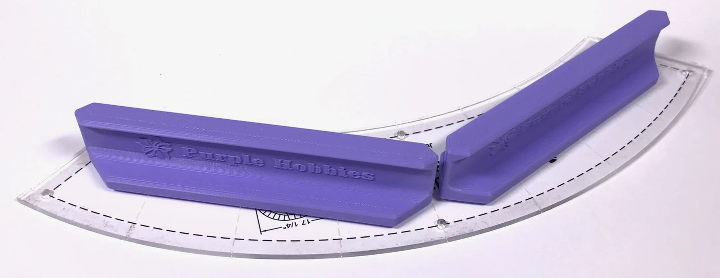 Magnetic 5" Ruler Handles- Lilac