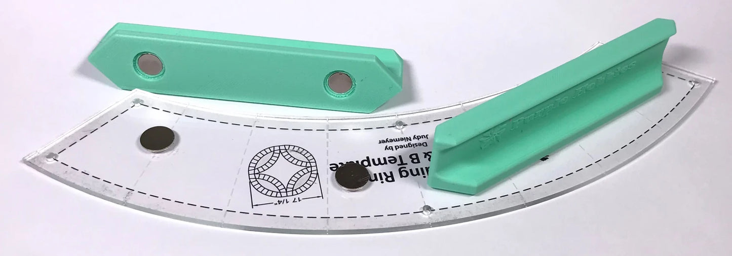 Magnetic 5" Ruler Handles- Mint