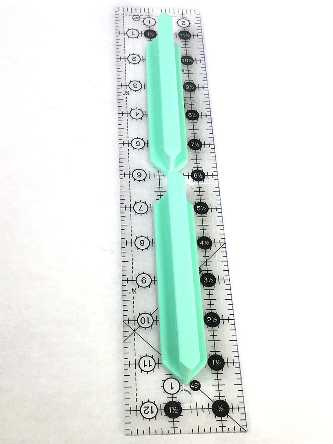 Magnetic 5" Ruler Handles- Mint