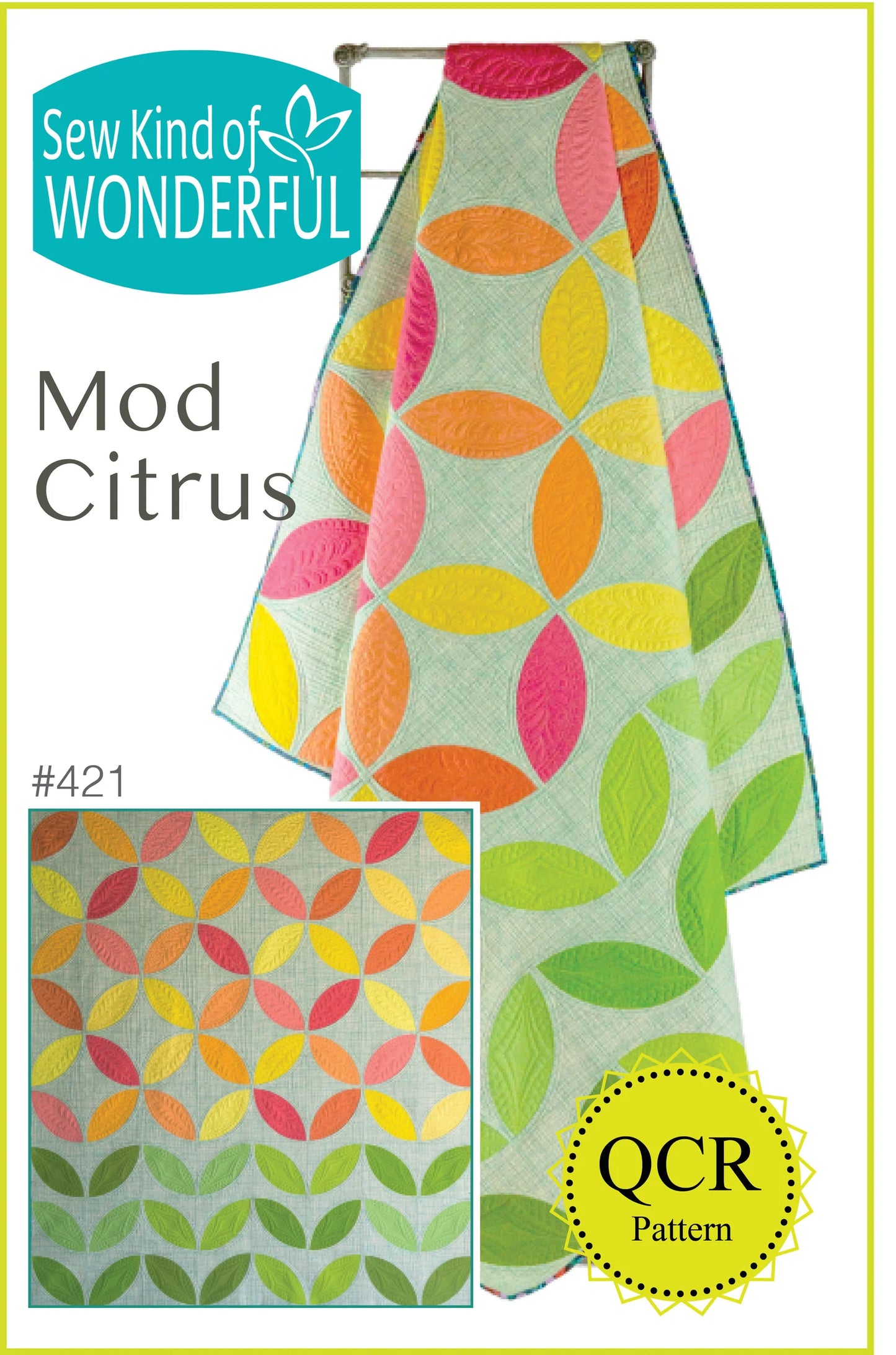 Mod Citrus QCR Quilt Pattern