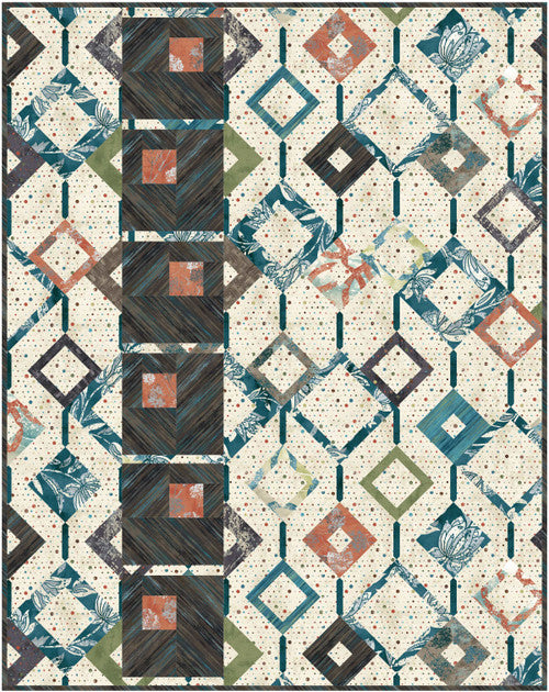 Moondance Quilt Kit- Shop Assembled Kit: Choice of color