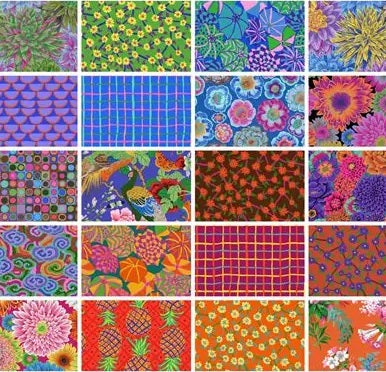 Kaffe Fassett Collective- August 2026 Jewel- 10" Charm Pack