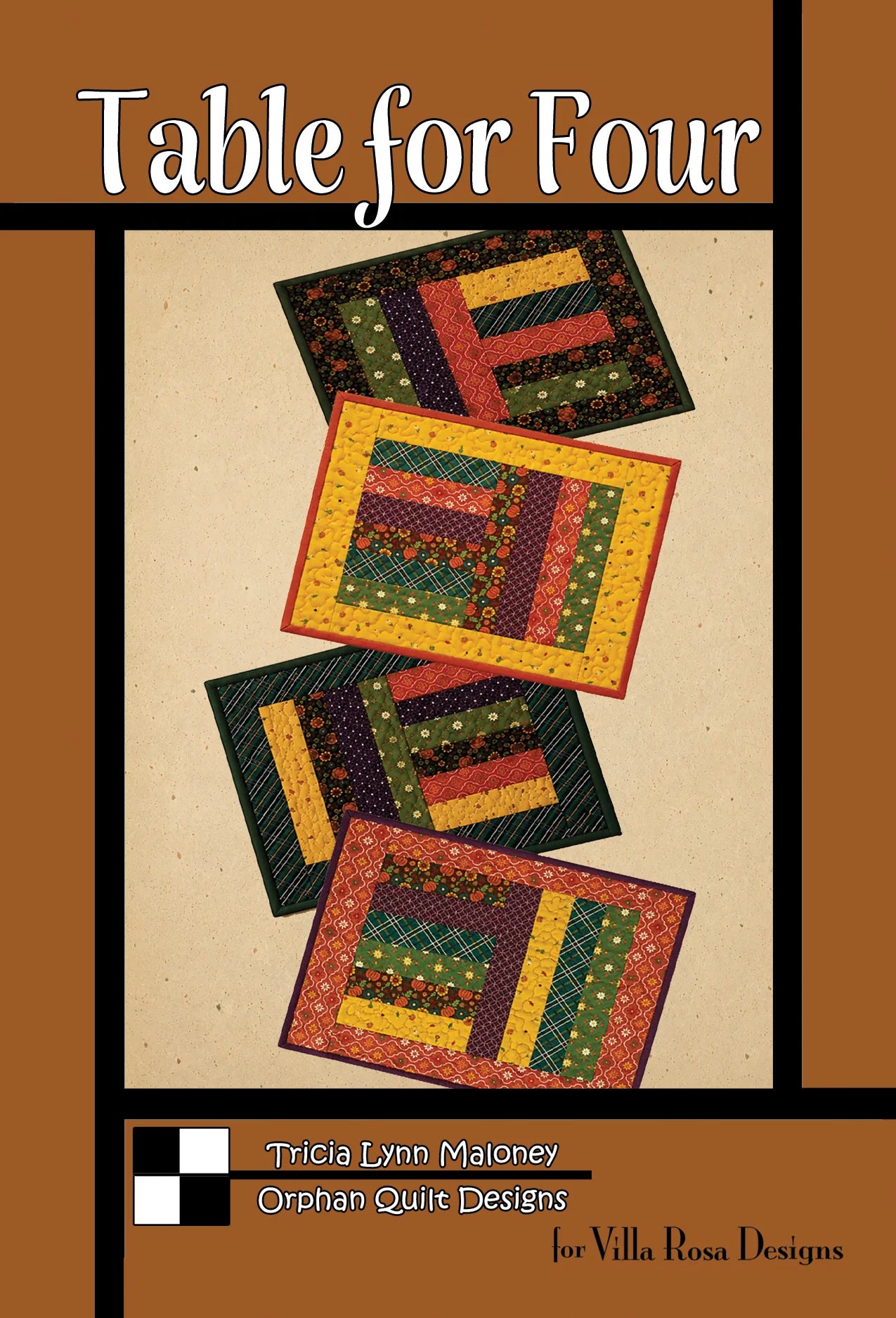 Table for Four Placemat Pattern (Cardstock)