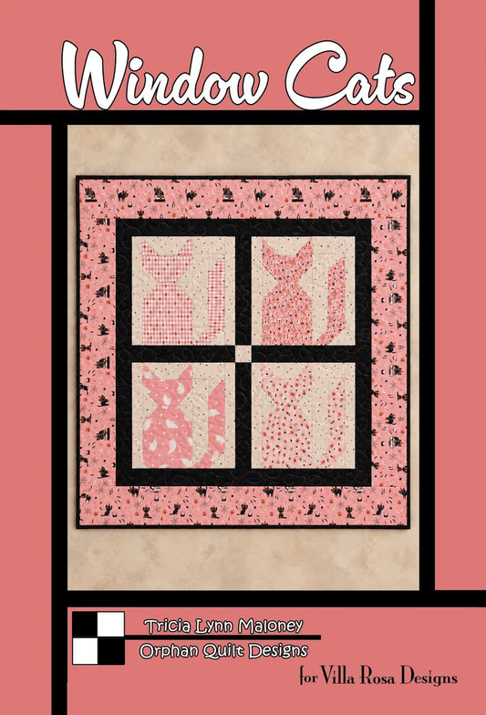 Window Cats Pattern