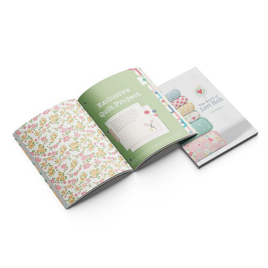 The World of Lori Holt Volume 1 Catalog Pages- with Exclusive Pattern