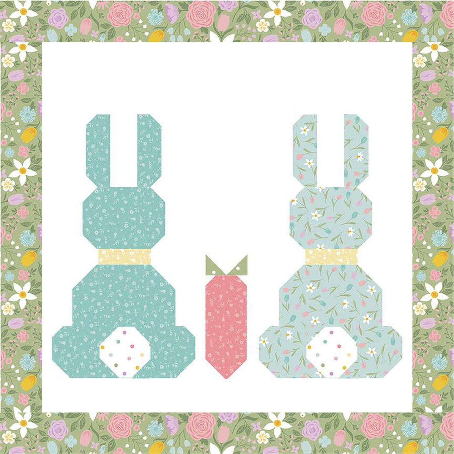 Sweet Spring Bunny Runner and Pillow Pattern