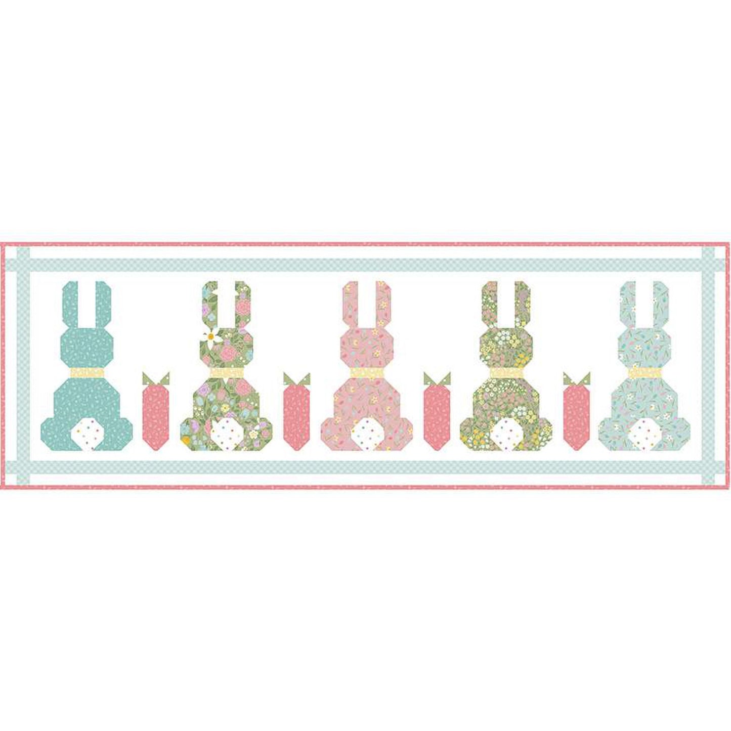 Sweet Spring Bunny Runner and Pillow Pattern