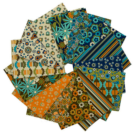 Patchouli Prints Fat Quarter Bundle: 15 Pc