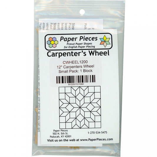 Paper Pieces- 12" Carpenter's Wheel