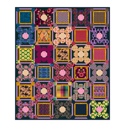 Colorway Collage Quilt Pattern