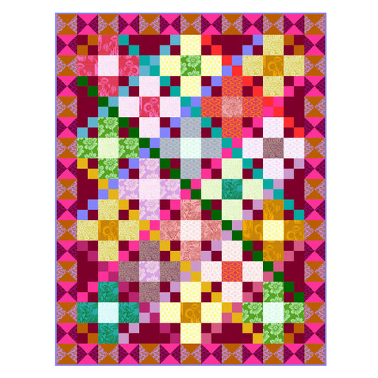 Indelibly BRIGHT Quilt Pattern