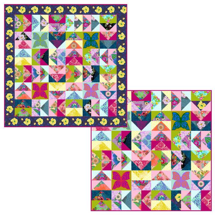 Fluttering Quilt Pattern