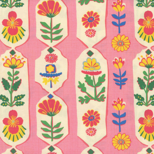 Stannie & Lloyd- Bloom Primrose Path: Sold by the 1/2 yard