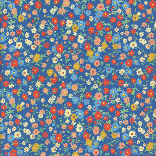 Stannie & Lloyd- Dusk Curtsey and Clover: Sold by the 1/2 yard