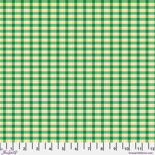 Stannie & Lloyd- Basil Chaperones Gingham: Sold by the 1/2 yard