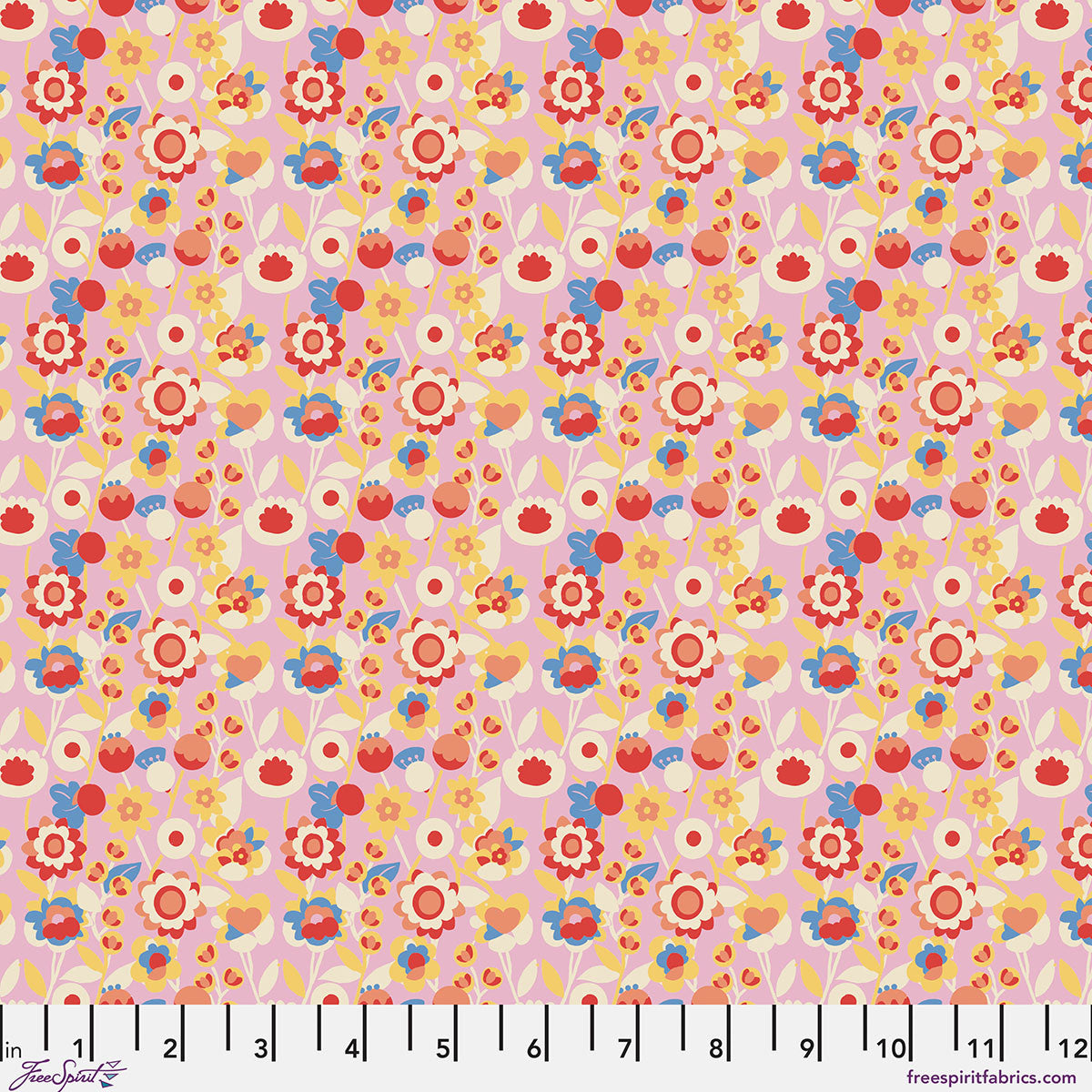 Stannie & Lloyd- Bloom Marmalade: Sold by the 1/2 yard