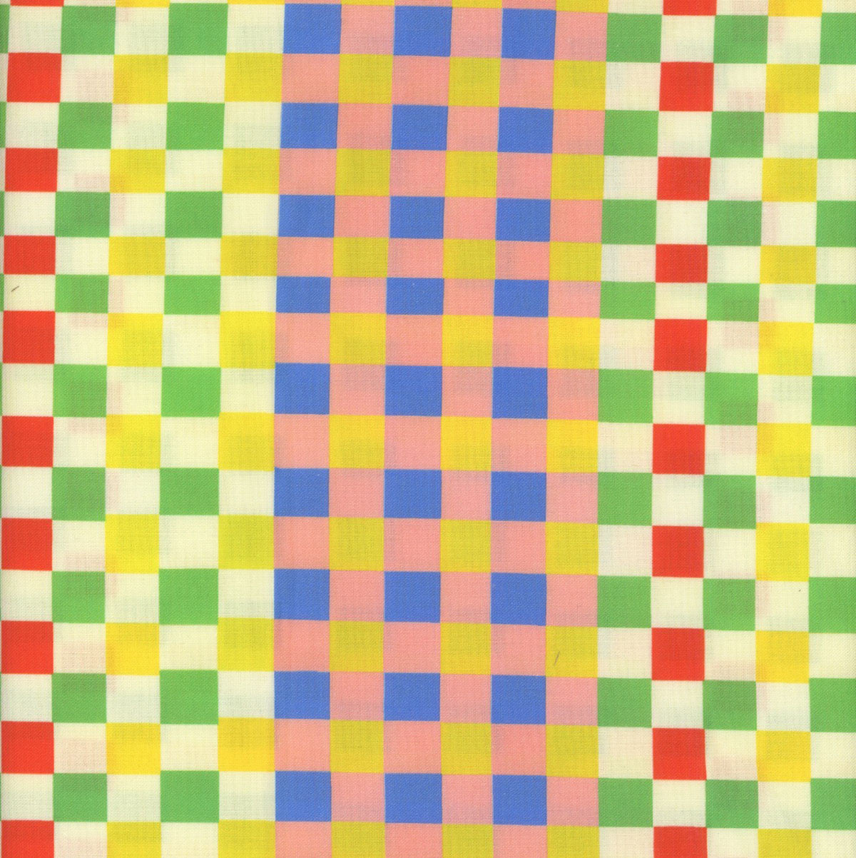 Stannie & Lloyd- Mixie Checkered Past: Sold by the 1/2 yard