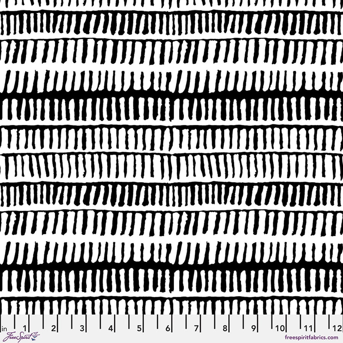 Kaffe Fassett Collective August 2025- Zebra Zipper Stripe: Sold by the 1/2 yard