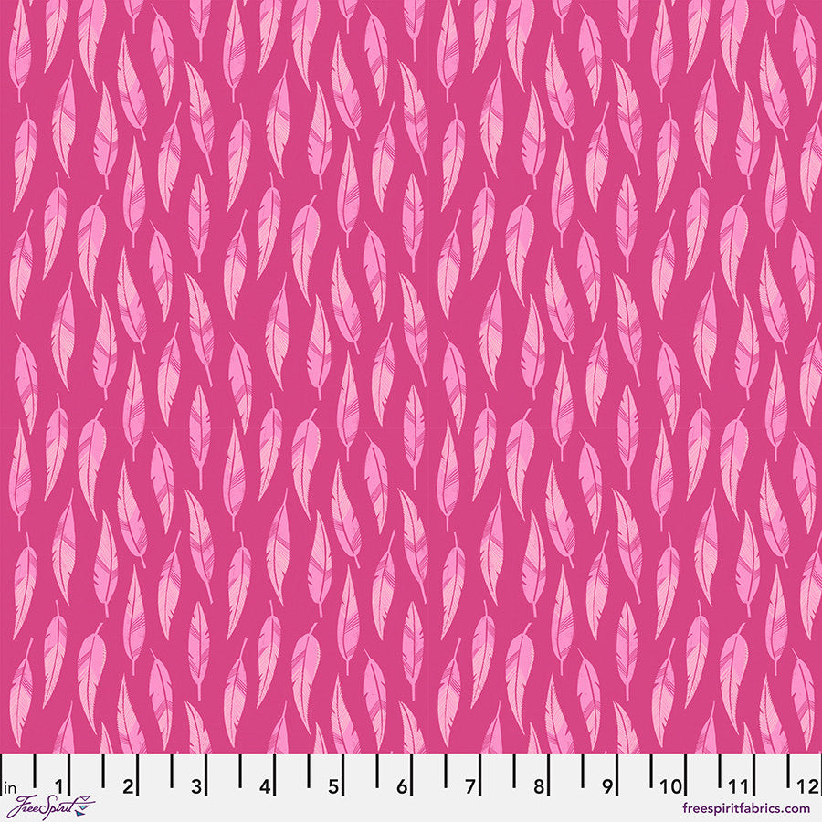 What the Birds Said- Pink Birds of a Feather: Sold by the 1/2 yard