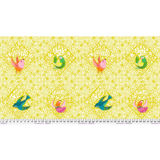 What the Birds Said- Tile 24" Panel: Sold by the PANEL