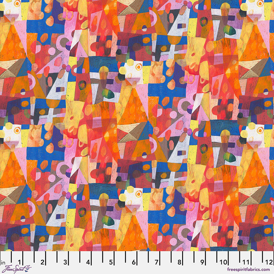 Colori- Multi Prism: Sold by the 1/2 yard