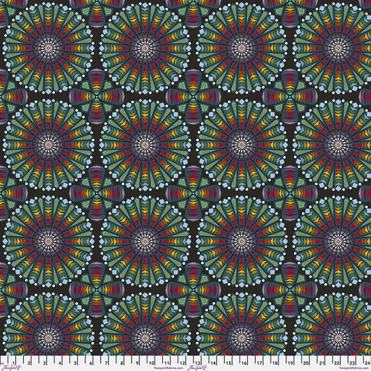 Enrapture- Morning Stained Glass: Sold by the 1/2 yard.