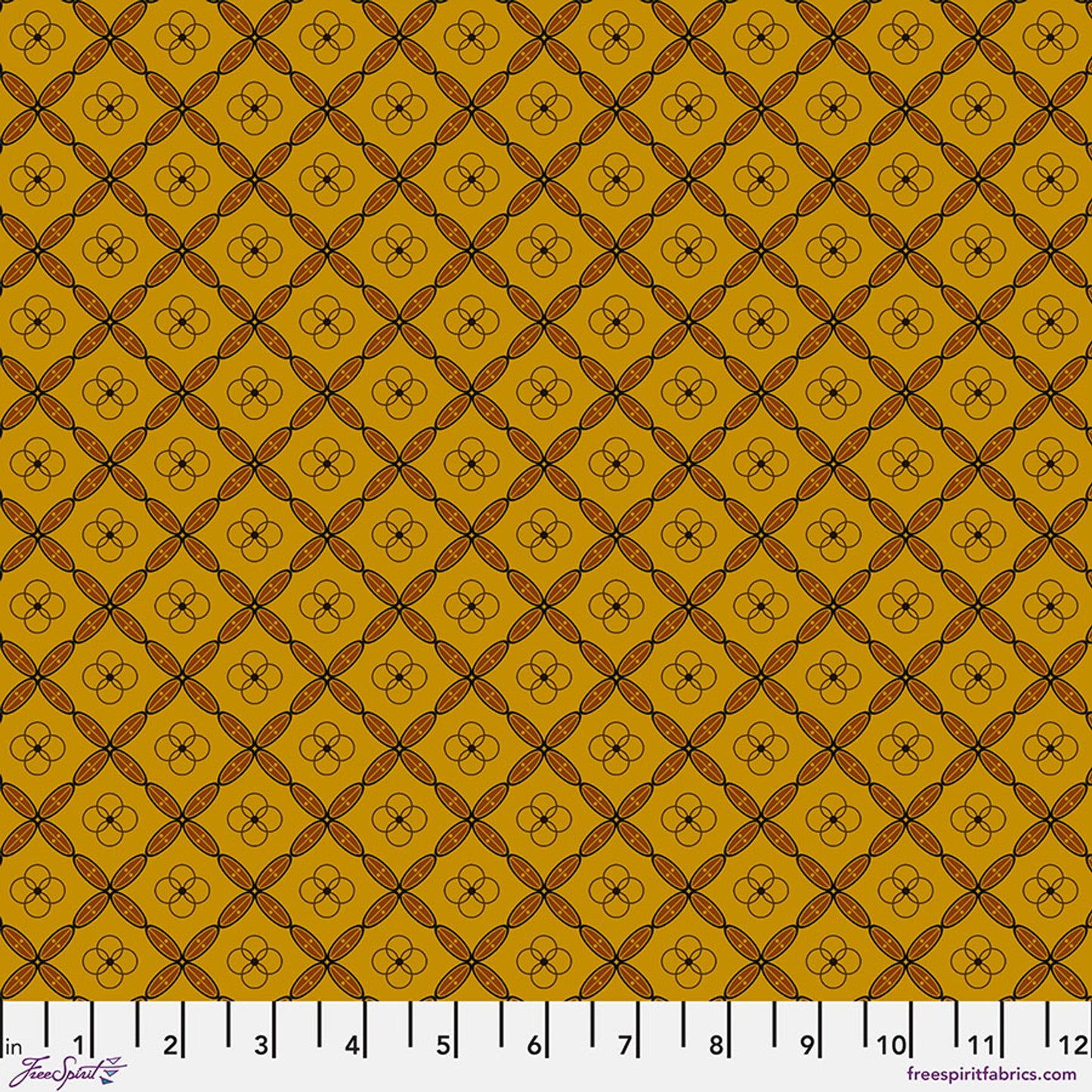 Enrapture- Carnelian Tiles: Sold by the 1/2 yard