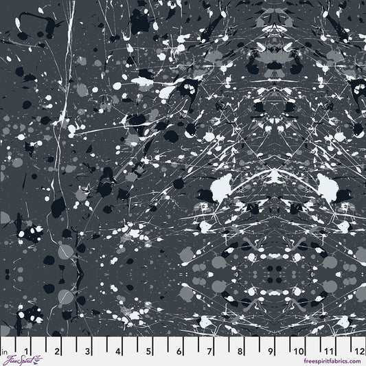 Hue- Storm Rorschach: Sold by the 1/2 yard