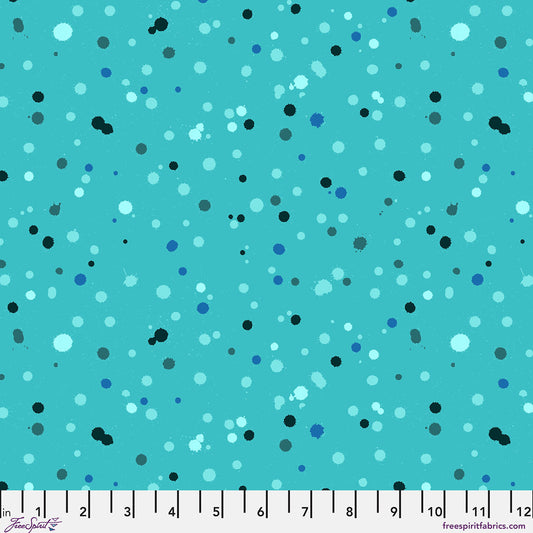 Hue- Peacock Drops: Sold by the 1/2 yard