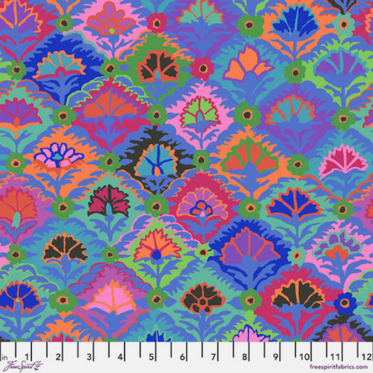 Kaffe Fassett Collective February 2024- Blue Step Flower