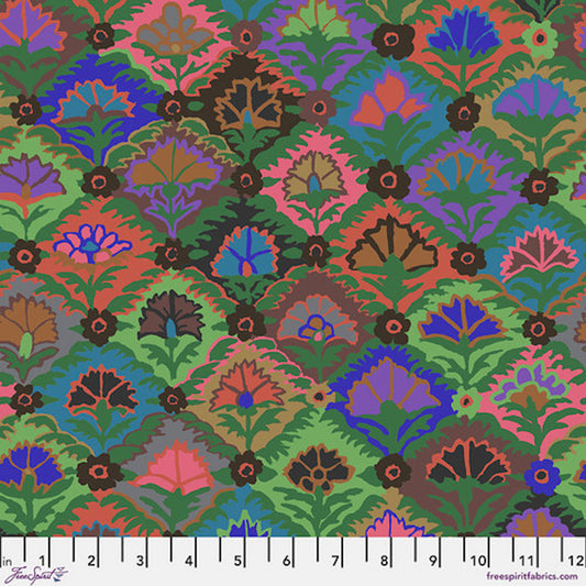 Kaffe Fassett Collective February 2024- Dark Step Flower