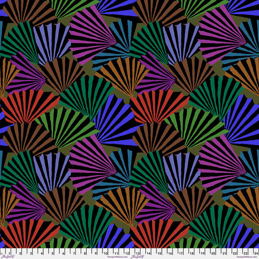 Kaffe Fassett February 2026- Dark Fanfare: Sold by the 1/2 yard