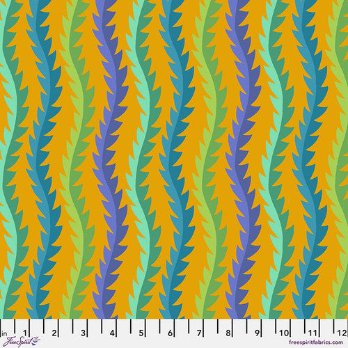 Flower Dance- Multi Fern: Sold by the 1/2 yard PREORDER