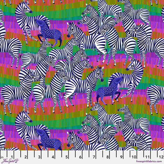 Love in the Wild- Multi Grasslands: Sold by the 1/2 yard