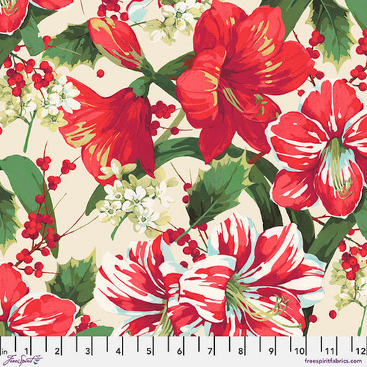 Winterberry- Natural Winter Floral: Sold by the 1/2 yard.