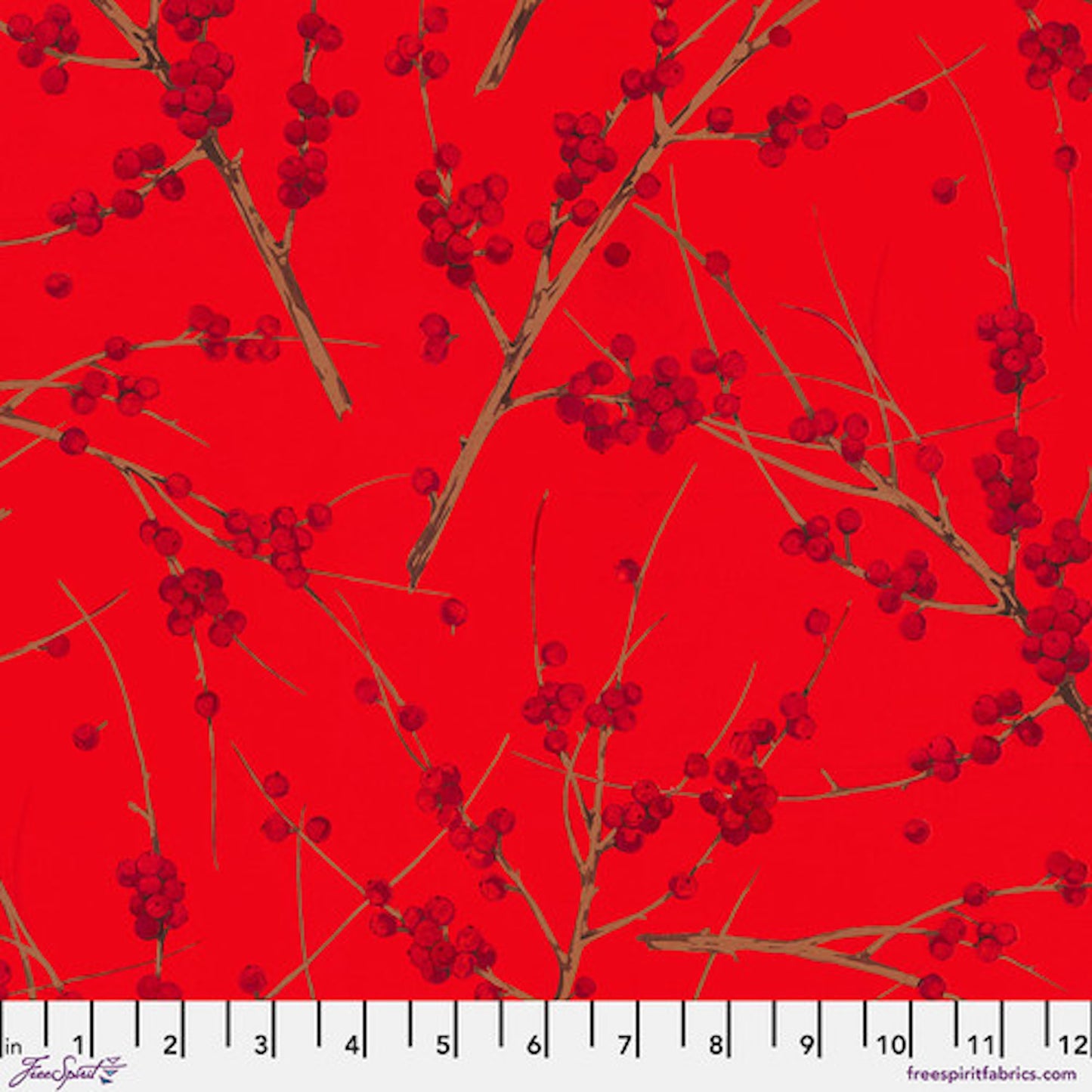 Winterberry- Red Winterberry: Sold by the 1/2 yard.