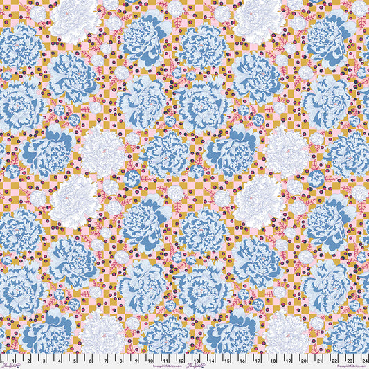 Blostma & Song- Cerulean Berry Ballroom: Sold by the 1/2 Yard