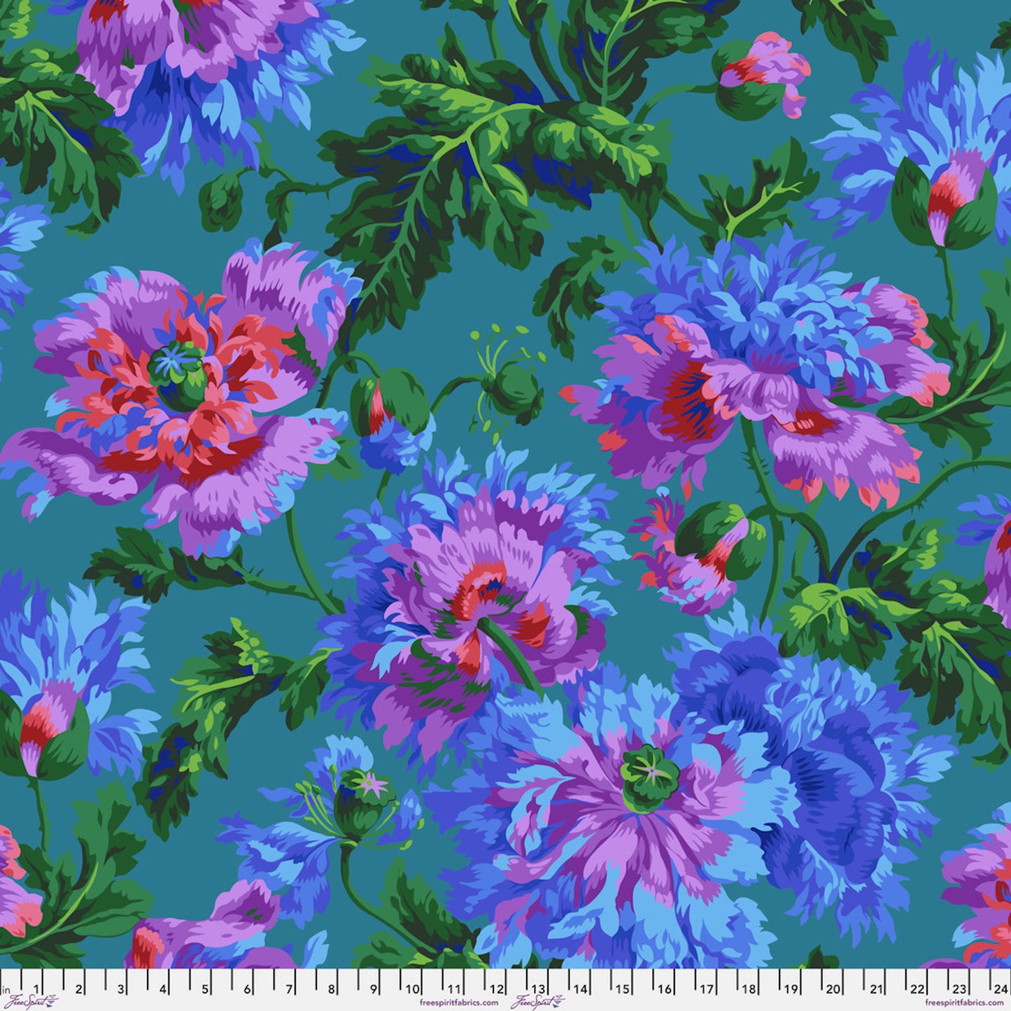 Kaffe Fassett Collective February 2024- Blue Garden Party