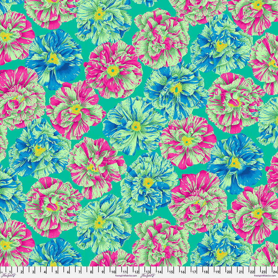 Kaffe Fassett February 2026- Cool Bouffant: Sold by the 1/2 yard