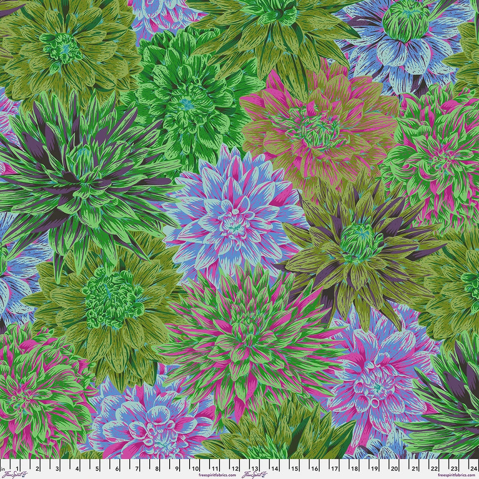 Kaffe Fassett Collective August 2026- Green Bursting Stripes
