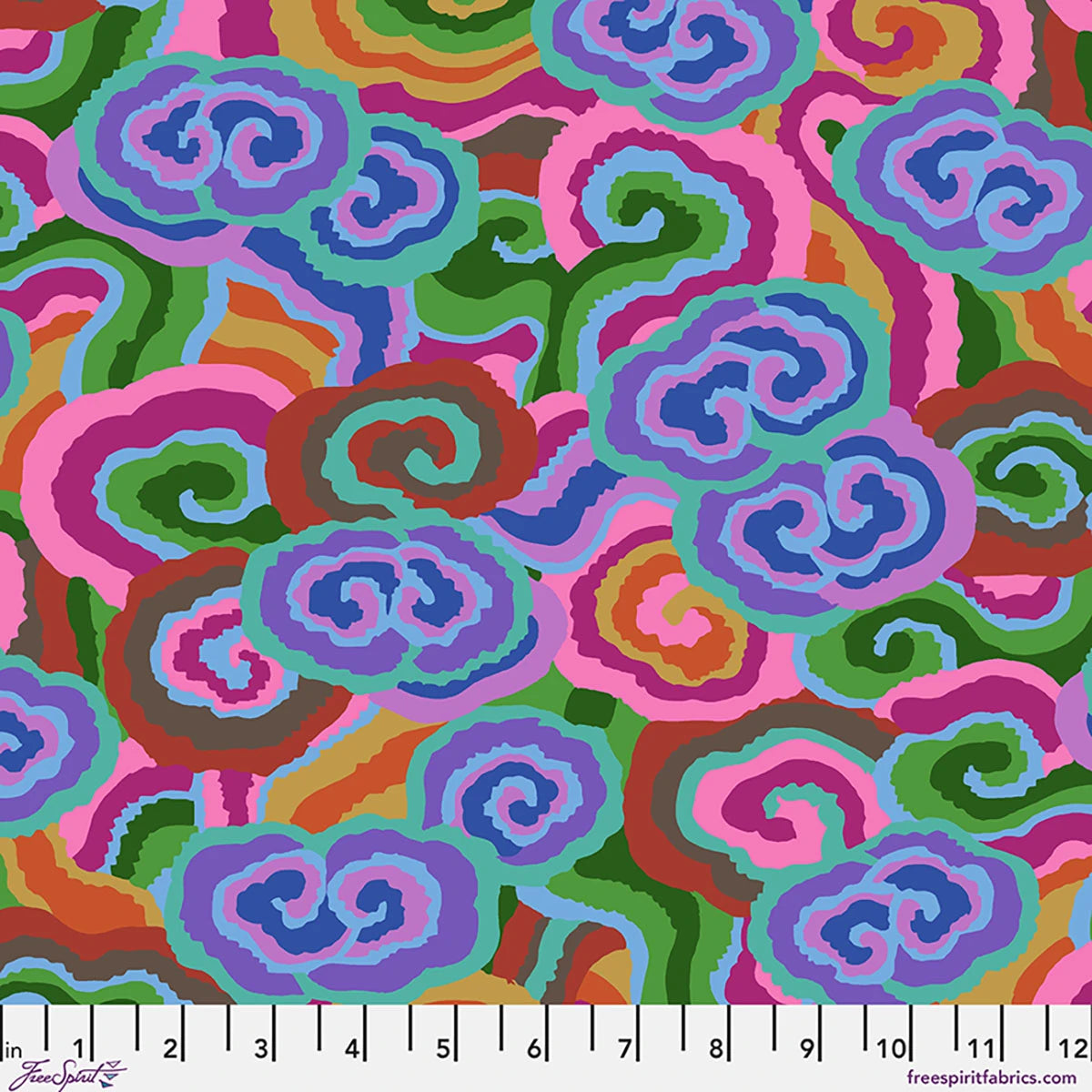 Kaffe Fassett Collective August 2026- Deep Cloud Scrolls
